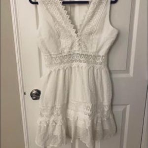 White Lace Dress